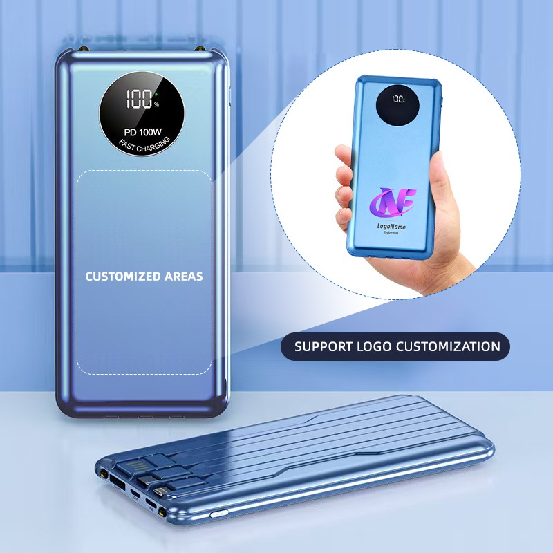 Power Bank Supplier - OEM 10000mAh LED Display Outdoor Travel