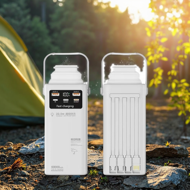 Power Bank Manufacturer - OEM 30000-80000mAh PD22.5W LED Light