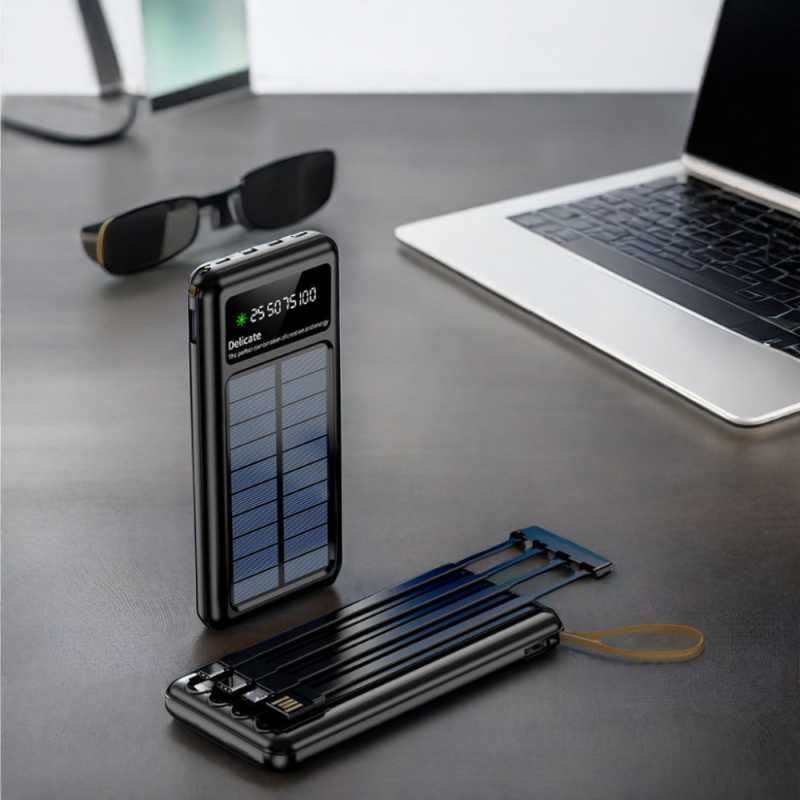 Solar Power Bank Supplier - OEM 20000mAh Wireless Outdoor