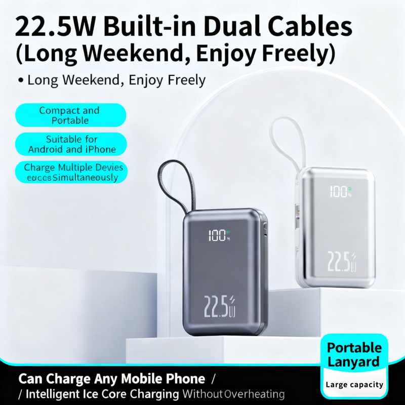 Power Bank Supplier - OEM 20000mAh Lightweight Mini Portable