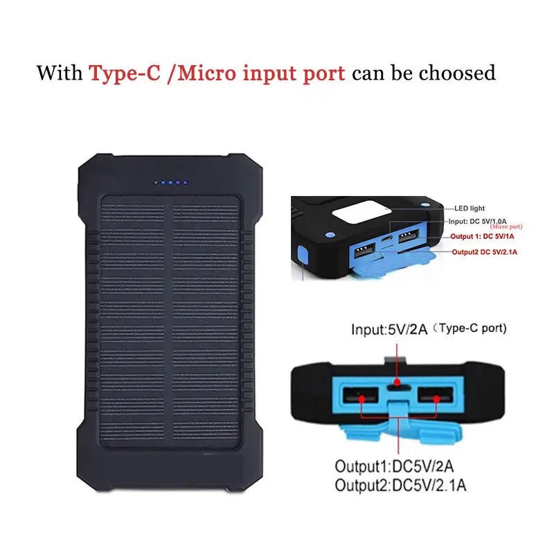 Solar Power Bank Manufacturer - OEM 10000-20000mAh High-Efficient