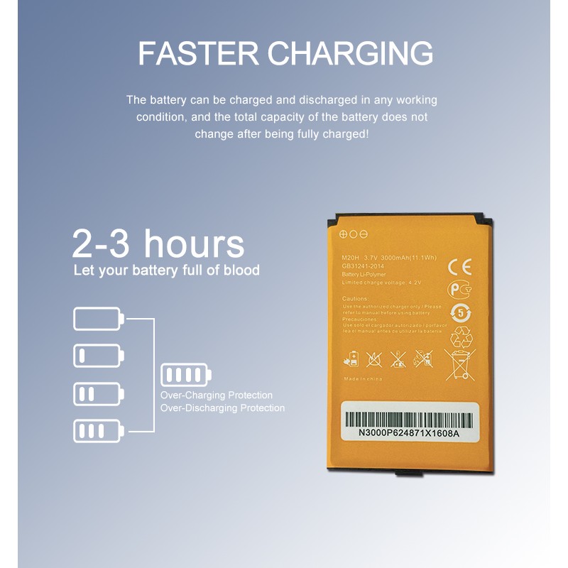 Mobile Battery Factory - OEM 2050mAh Router Hotspot