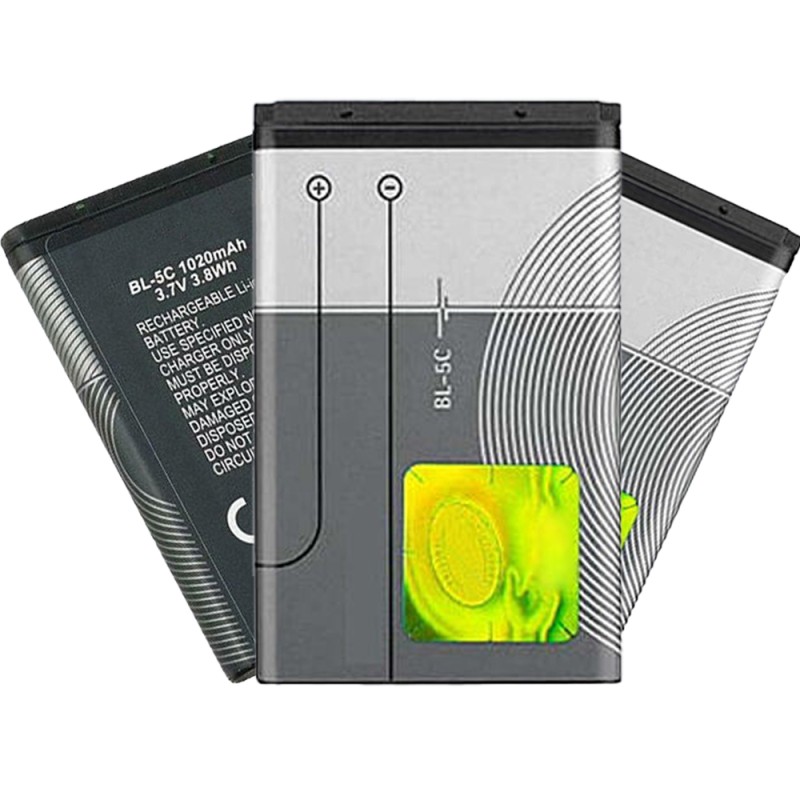 Mobile Battery Manufacturer - OEM BL-5C 3.7V 1200mAh Nokia