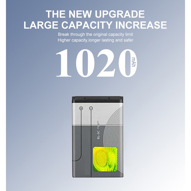 Mobile Battery Supplier - OEM BL-4C 3.7V 890mAh Nokia