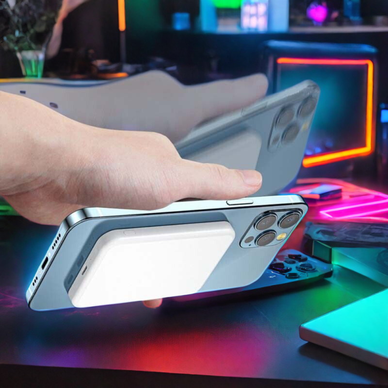 Magnetic Power Bank Factory - OEM 5000-10000mAh 22.5W LED