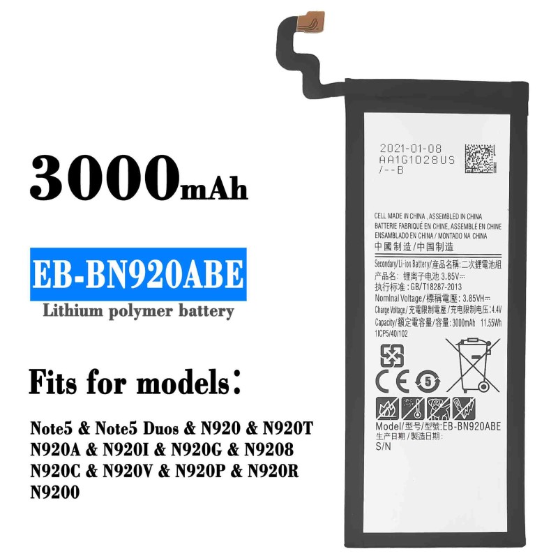Mobile Battery Factory - OEM EB-BJ805 3500mAh Samsung A6
