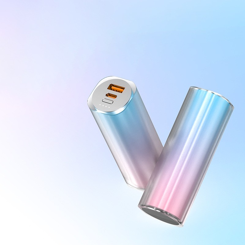 Power Bank Supplier - OEM 5000mAh Lipstick Style PD22.5W
