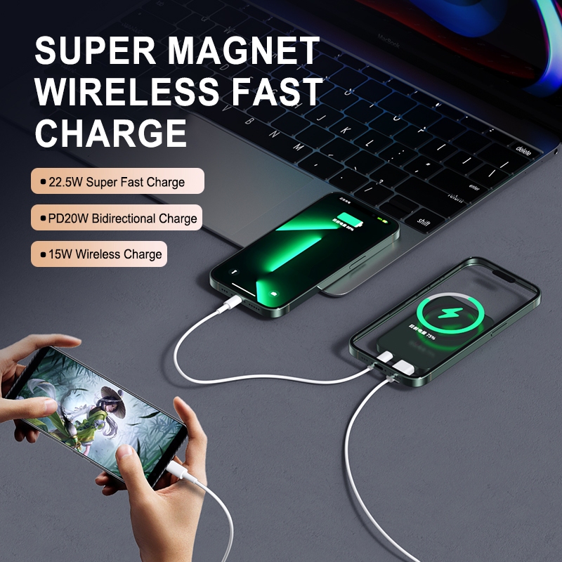 Magnetic Power Bank Supplier - OEM 5000mAh 15W iPhone 14