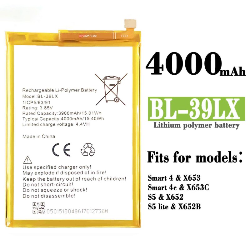 Mobile Battery Manufacturer - OEM BL-34CX 3500mAh Infinix