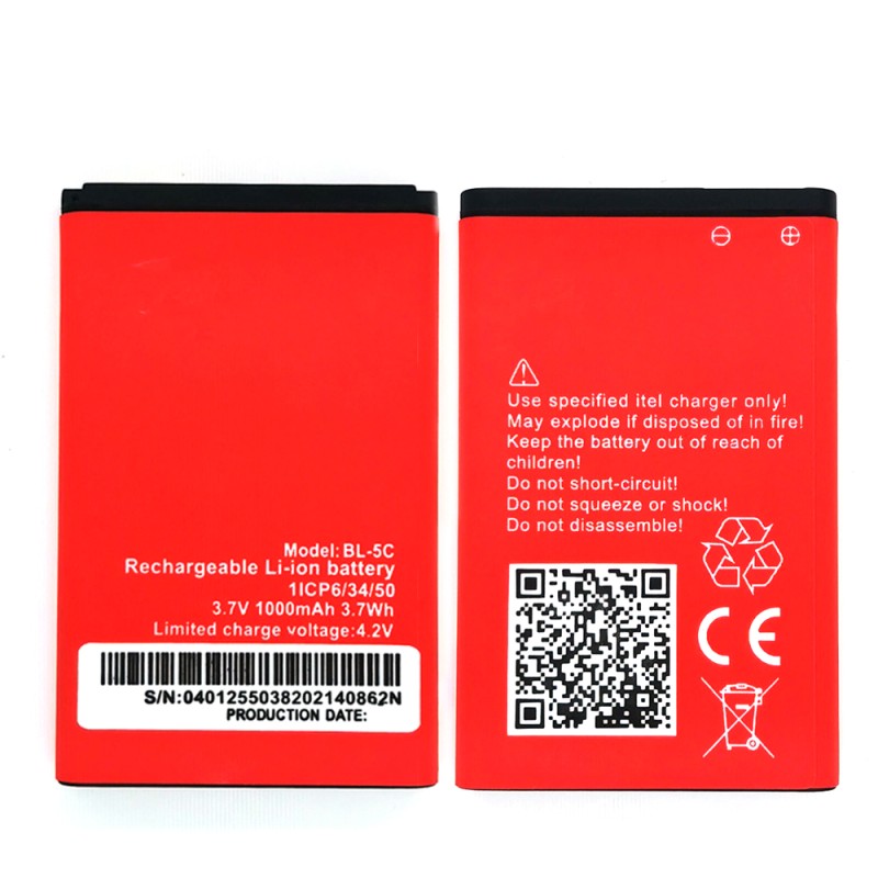 Mobile Battery Manufacturer - OEM 1800-2500mAh Itel BL-25bi
