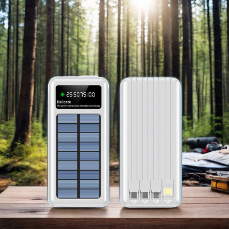 Solar Power Bank Supplier - OEM 20000mAh Wireless Outdoor
