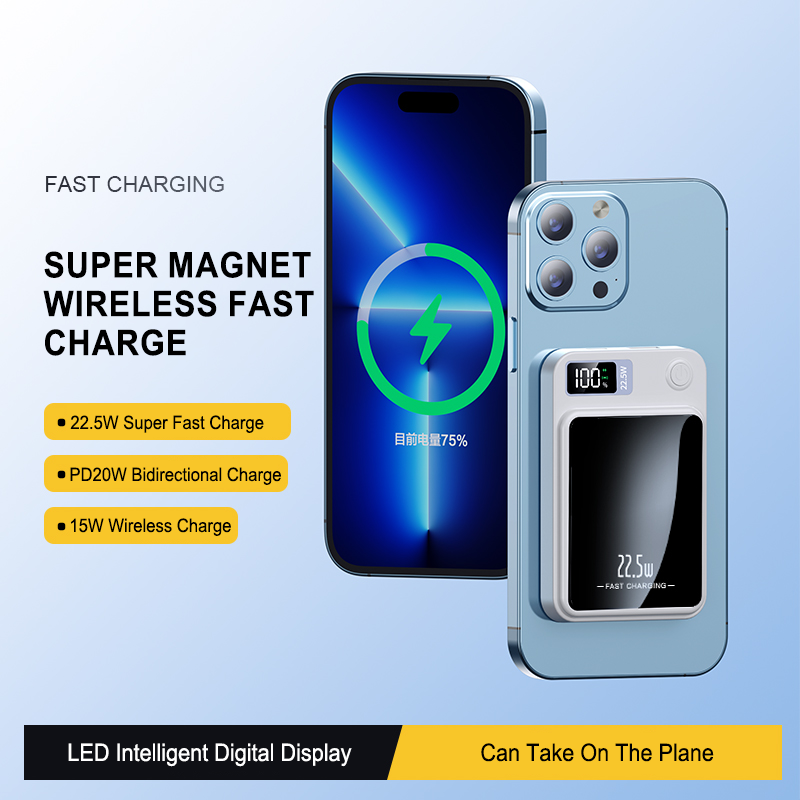 Magnetic Power Bank Supplier - OEM 5000mAh 15W iPhone 14