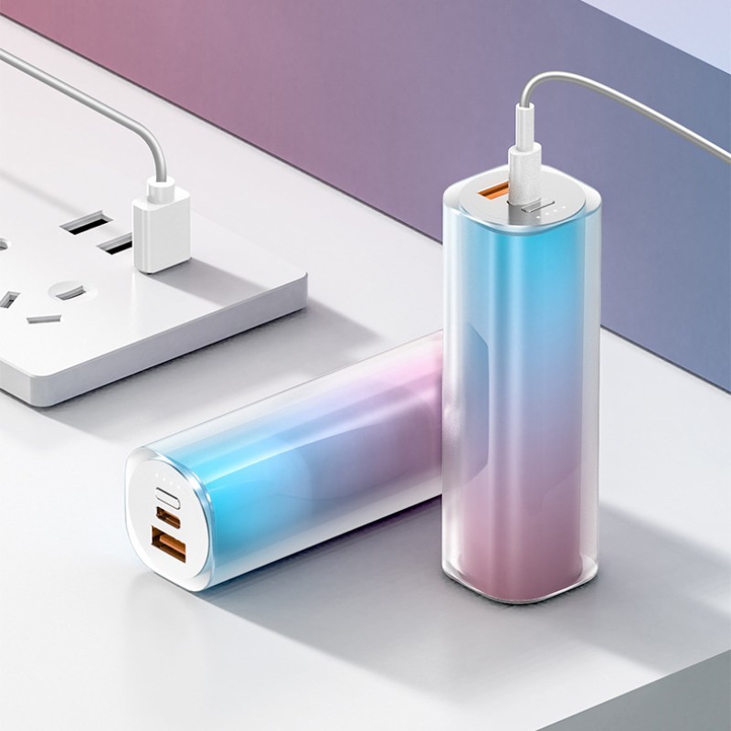 Power Bank Supplier - OEM 5000mAh Lipstick Style PD22.5W