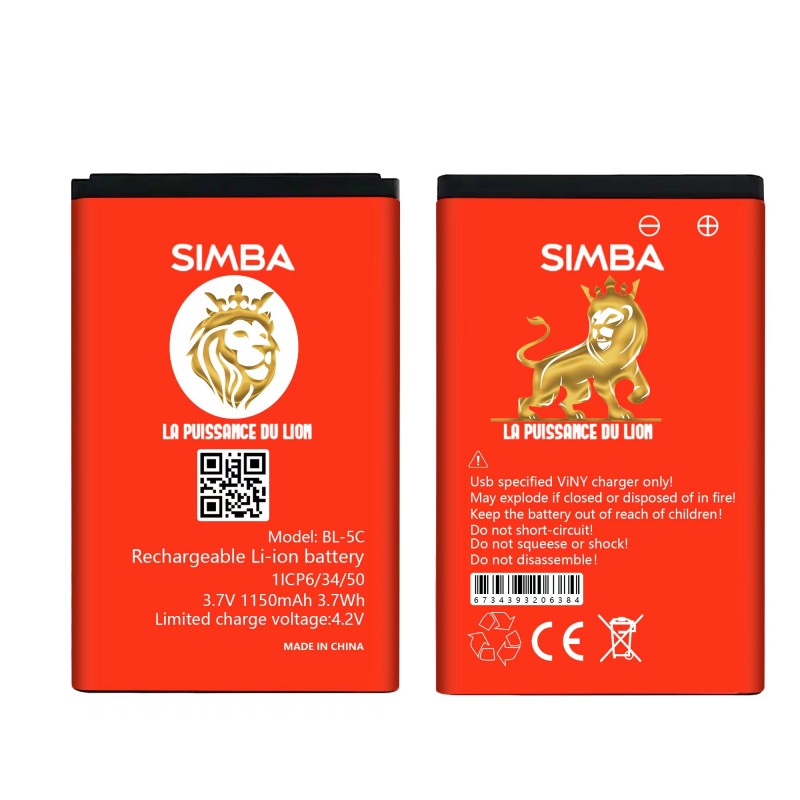 Mobile Battery Supplier - OEM BL5C 1020mAh Lithium Replacement