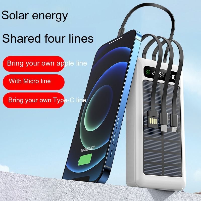 Solar Power Bank Factory - OEM 10000-20000mAh Multi-Purpose