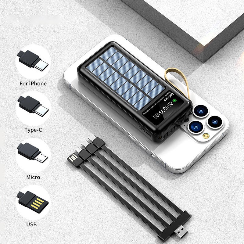 Solar Power Bank Supplier - OEM 10000-20000mAh High-Efficient