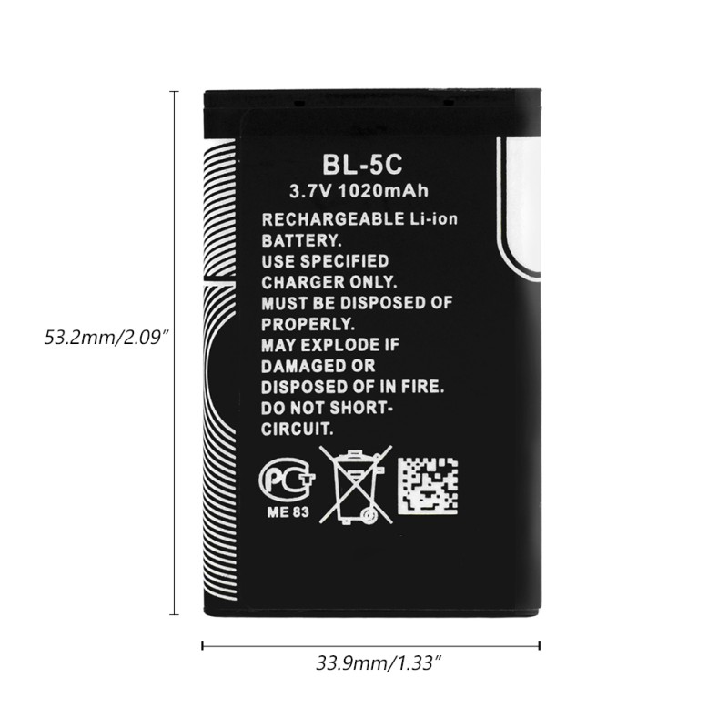 Mobile Battery Manufacturer - OEM BL-5J 1430mAh Nokia N900