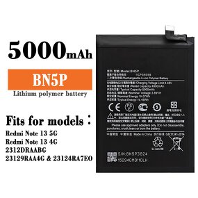 Mobile Battery Factory - OEM BN5C 5000mAh Poco M4 Pro