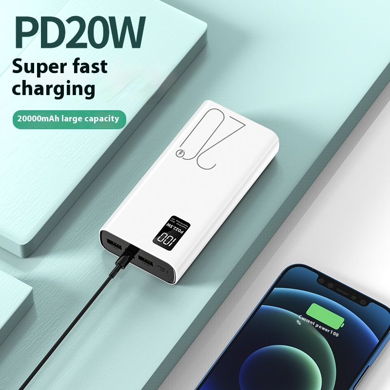 Power Bank Manufacturer - 22.5W Ultra-Thin 20000mAh