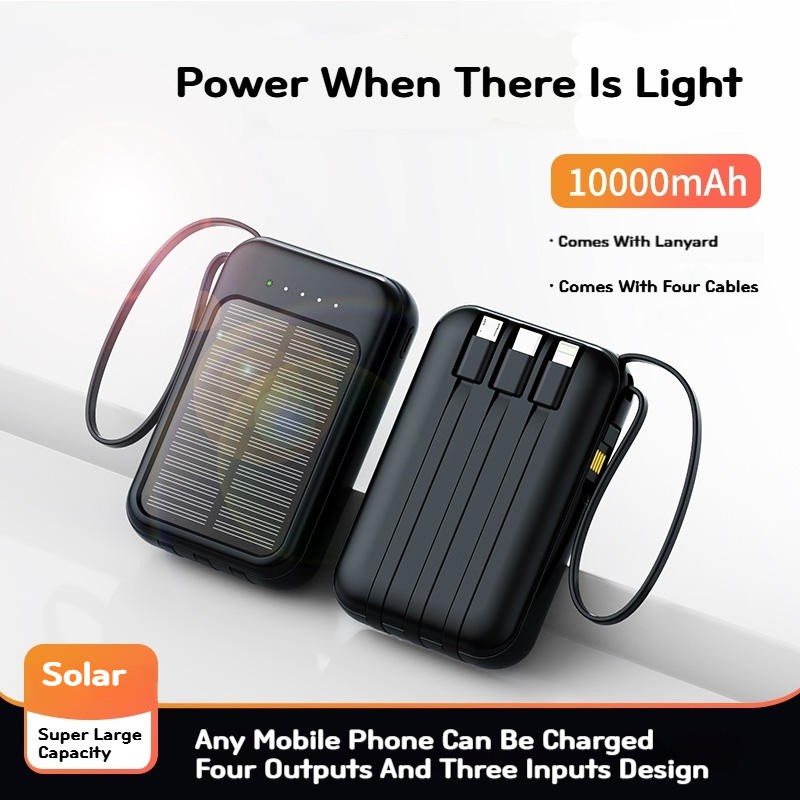 Power Bank Factory - 10000mAh Solar LED Light OEM