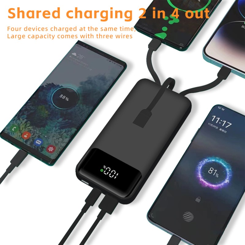 Power Bank Manufacturer - 3-in-1 5000mAh Travel