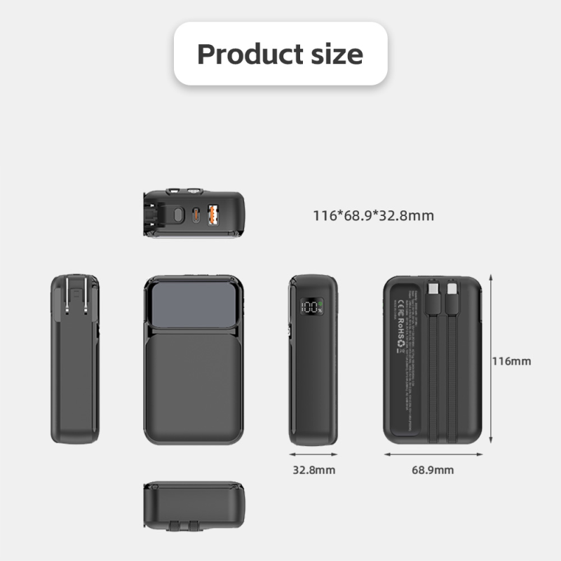 Power Bank Factory - 20000mah AC Built-in Adapter OEM