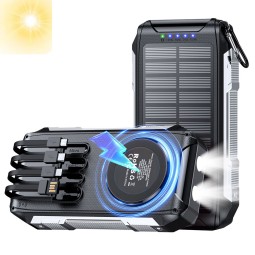 Solar Power Bank Manufacturer - 30000mAh 15W Magnetic