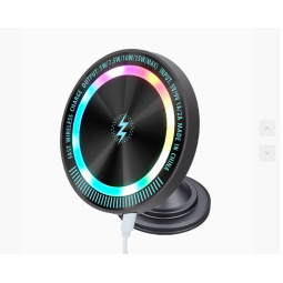 Car Charger Manufacturer - 15W Magnetic Dashboard LED