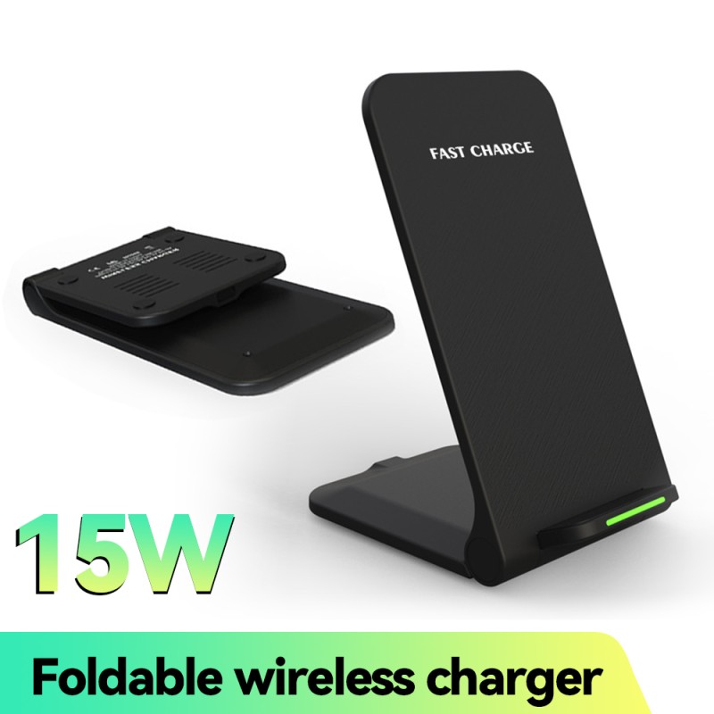 Wireless Charger Manufacturer - 2-in-1 Foldable Holder