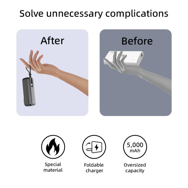 Wall Charger Manufacturer - PD22.5W AC Plug Portable