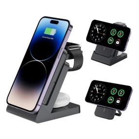 Wireless Charger Manufacturer - 3-in-1 PD 10W Magnetic
