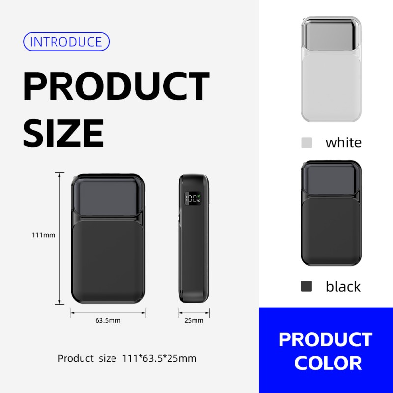 Power Bank Manufacturer - 10000mAh AC Input Fireproof