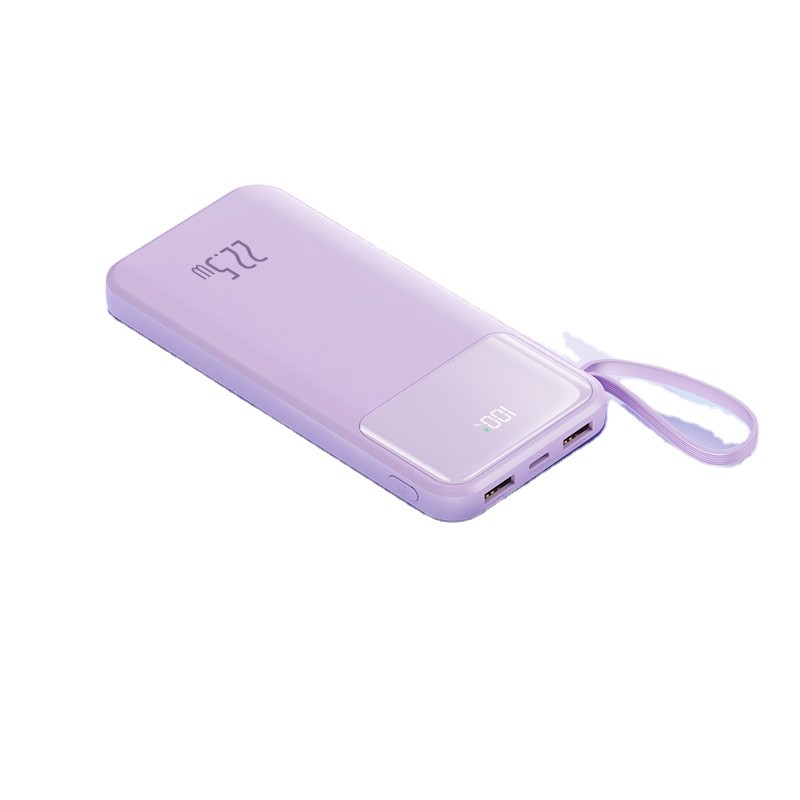 Power Bank Supplier - OEM 10000mAh Portable 4 Cables Power Bank