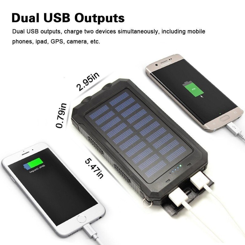 Power Bank Supplier - OEM 20000mAh Emergency Solar Power Supply