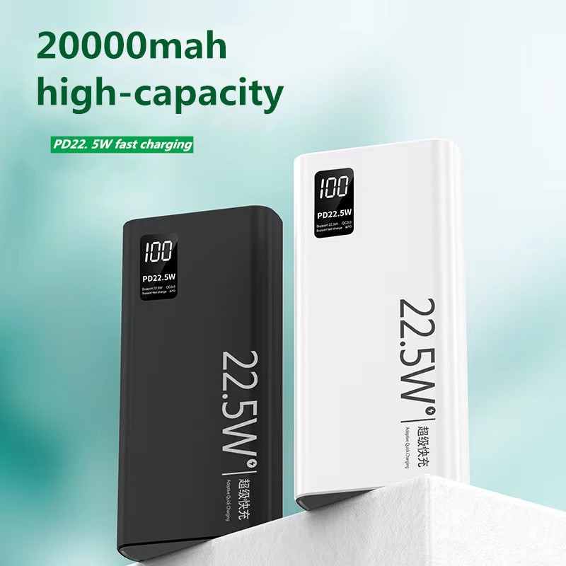 Power Bank Factory - OEM 20000mAh PD22.5W LED Display Station