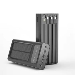 Power Bank Manufacturer - OEM 30000mAh Solar Power Station LED