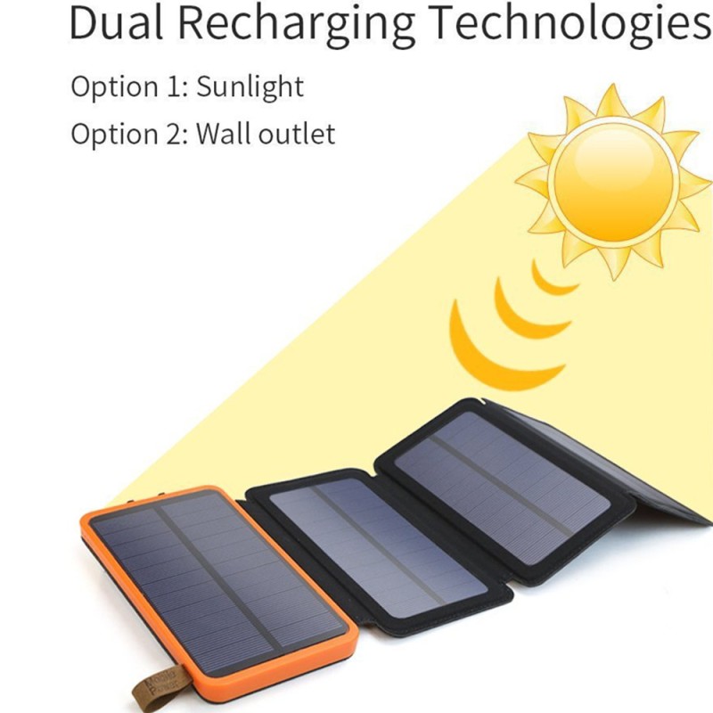 Power Bank Manufacturer - OEM 20000mAh Waterproof Solar Power Bank