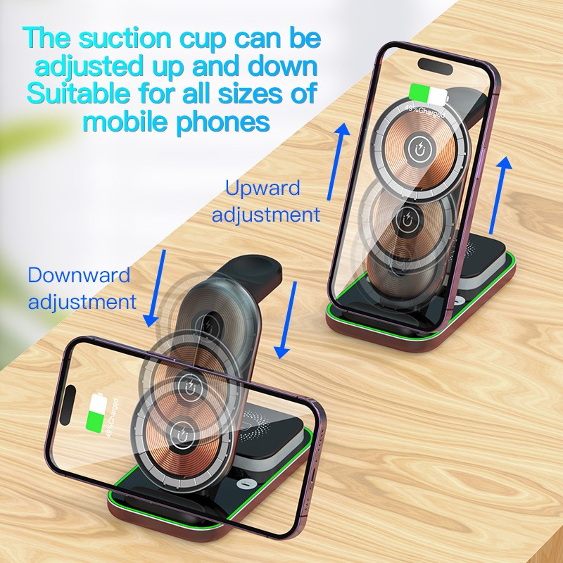 Wireless Charger Supplier - OEM 15W Magnetic Wireless Stand