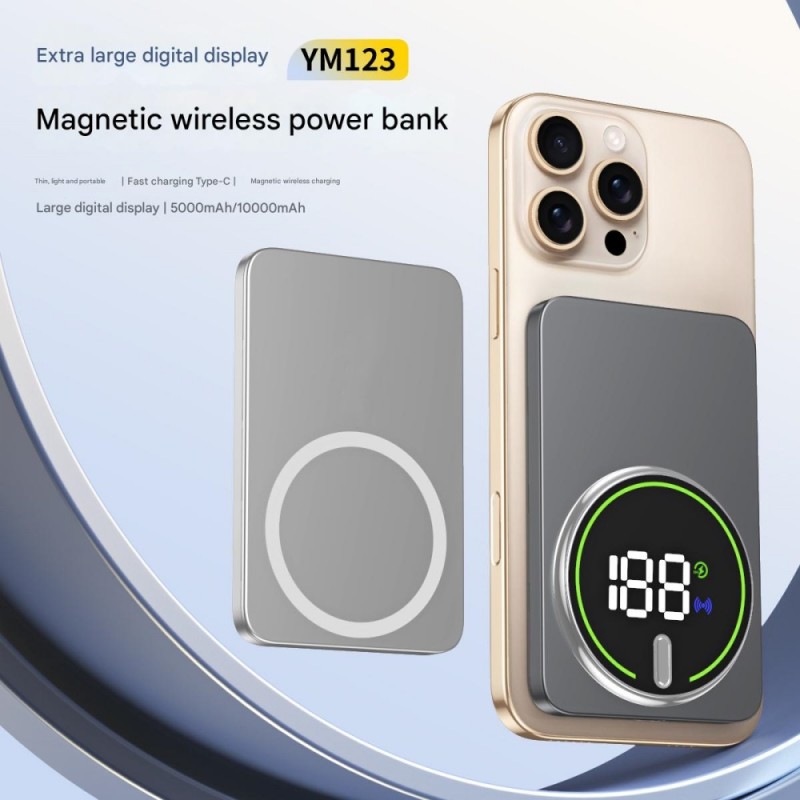 Power Bank Factory - OEM Ultra Thin 10000mAh Magnetic 15W