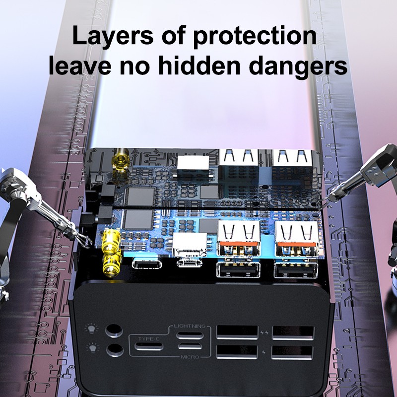 Power Bank Manufacturer - OEM 50000mAh LCD Digital Display