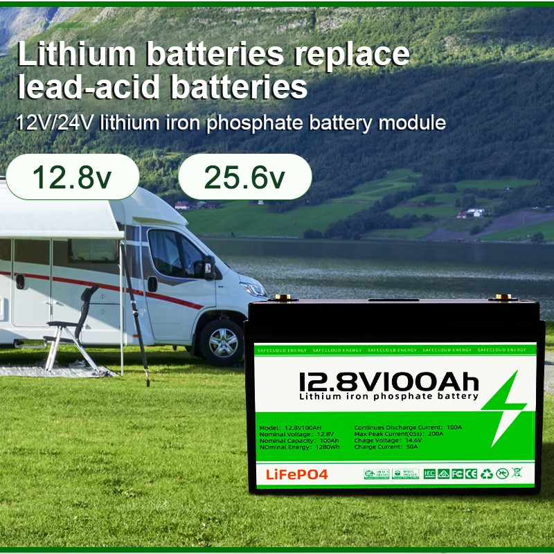 Battery Module Factory - OEM 12.8V 100Ah Lifepo4 for RV