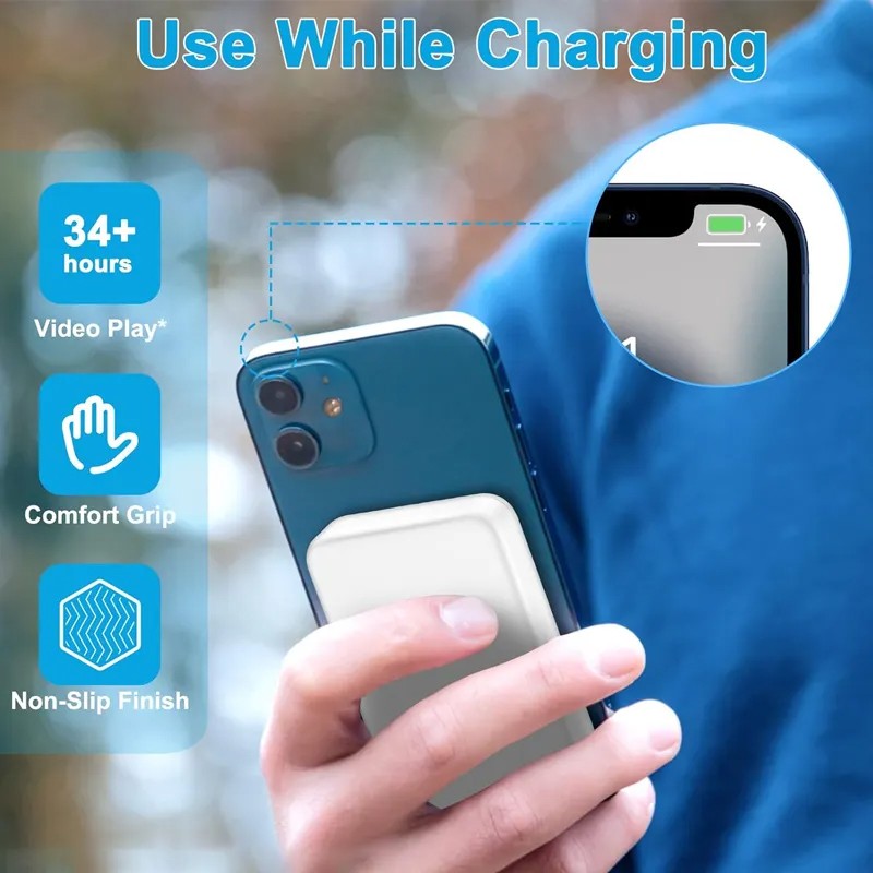 Wireless Charger Manufacturer - OEM Magnetic 10000mAh Mini
