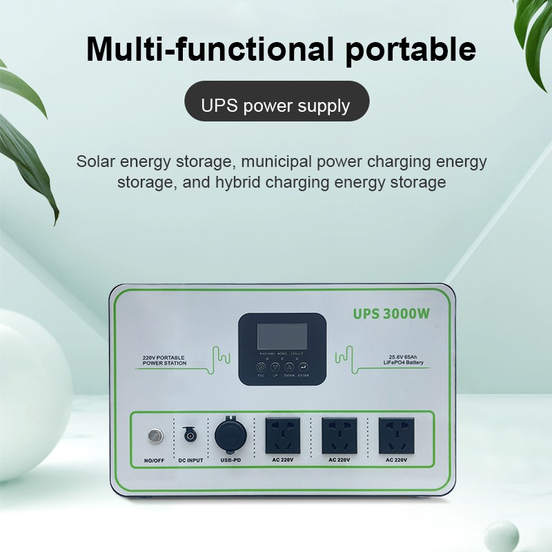 Lithium UPS Supplier - OEM 3KW Office Computer Backup