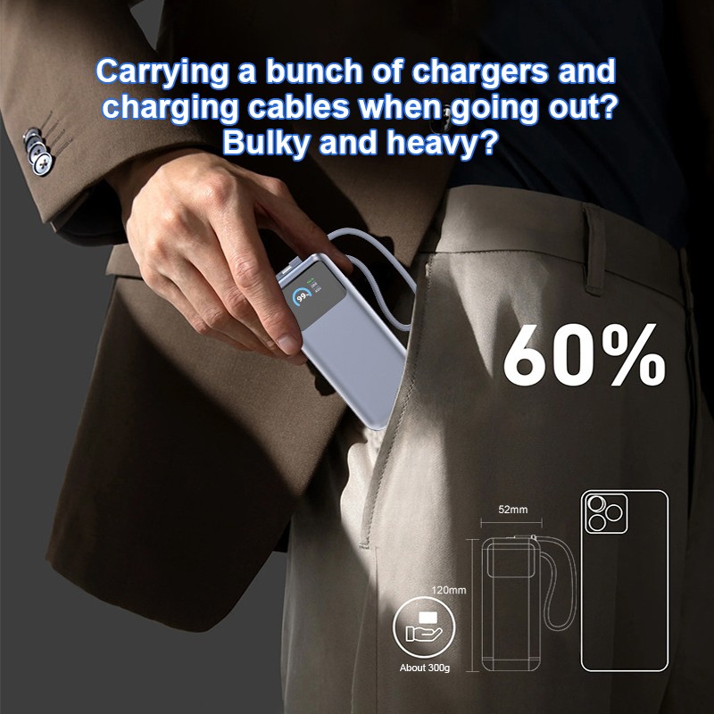 Power Station Supplier - OEM GaN 10000mAh Digital Display