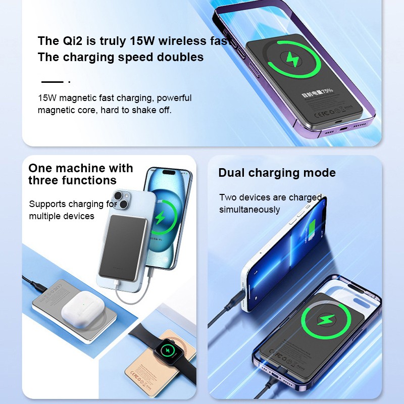 Power Bank Manufacturer - OEM 5000mAh PD20W Digital Display