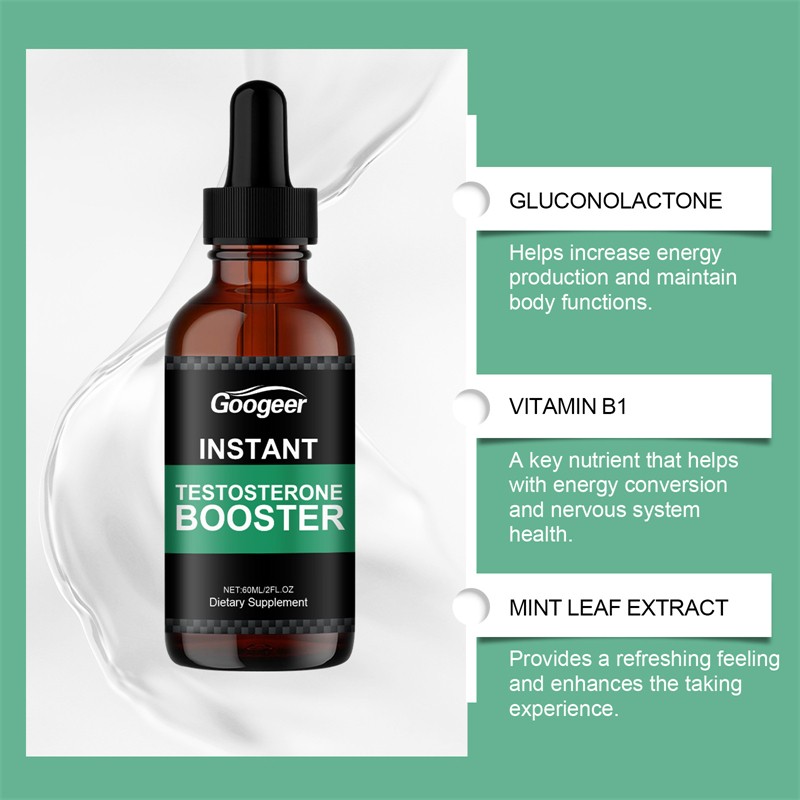 Googeer 60ml Men Body Functions Promoting Physical Strength Restoring Energy Booster for Men