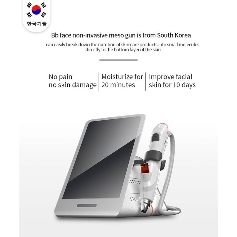 BBFace Small Molecule Non-Invasive Beauty Device Improve Rough Pores Acne Anti-Wrinkle Firm Skin Home Use Beauty Device