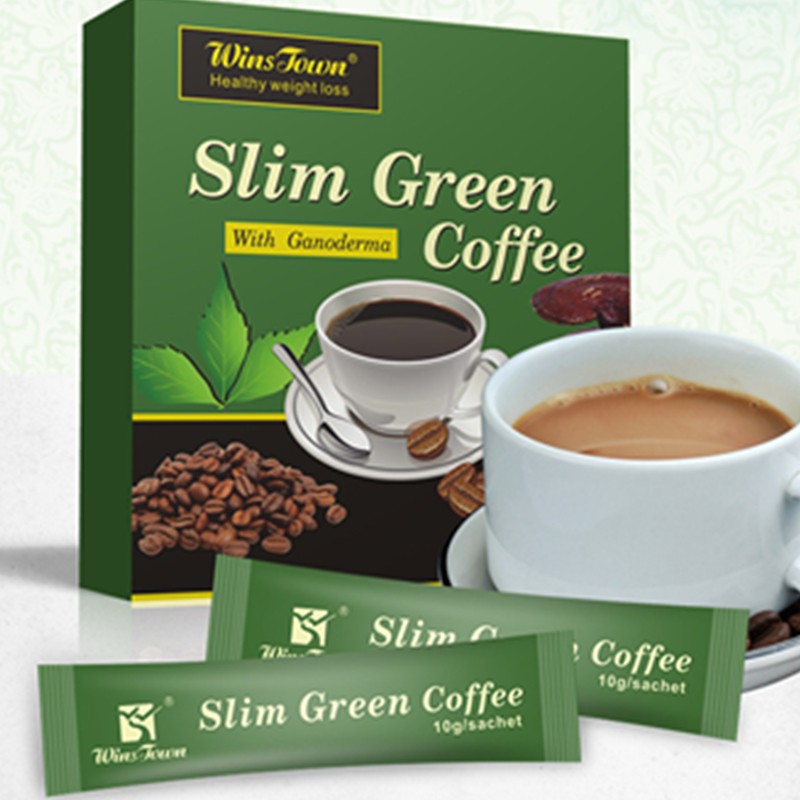 Wins Town 18pcs Slim Green Coffee China Cheap Best Slimming Coffee Fatigue Reducing Chinese Slimming Coffee for Lose Weight