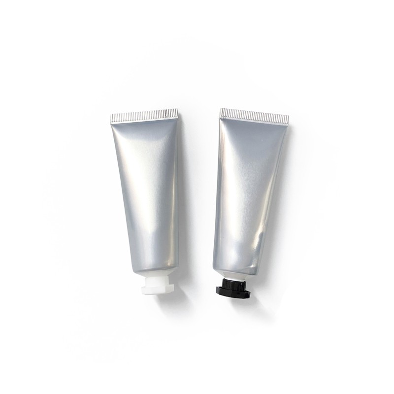 Silver Aluminium Plastic 30g Hand Cream Hose Composite Hose Package Soft Squeeze Lotion Cosmetic Tube Container 30g