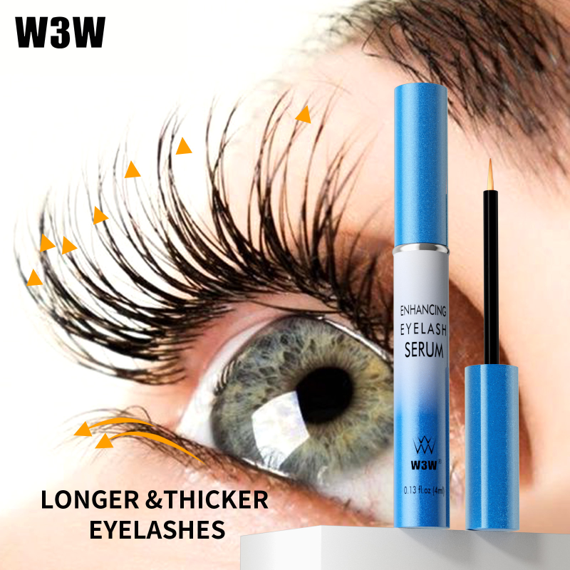 W3W Transparent Colorless Enhancing Eyelash Serum Lengthening Curls Gentle Eyelash Growth Treatments